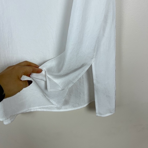 NWT Vince White Sleeveless blouse MSRP $195 - Picture 5 of 8